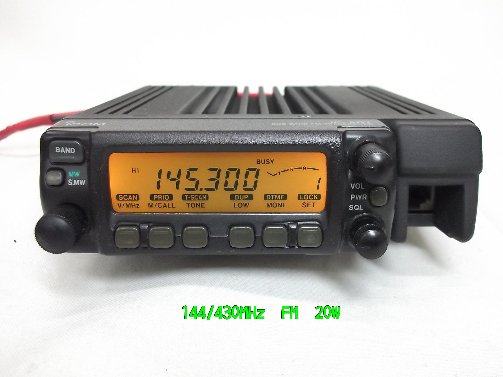 アイコム ☆ICOM アイコム IC-207 144/430MHz FMトランシーバー 無線